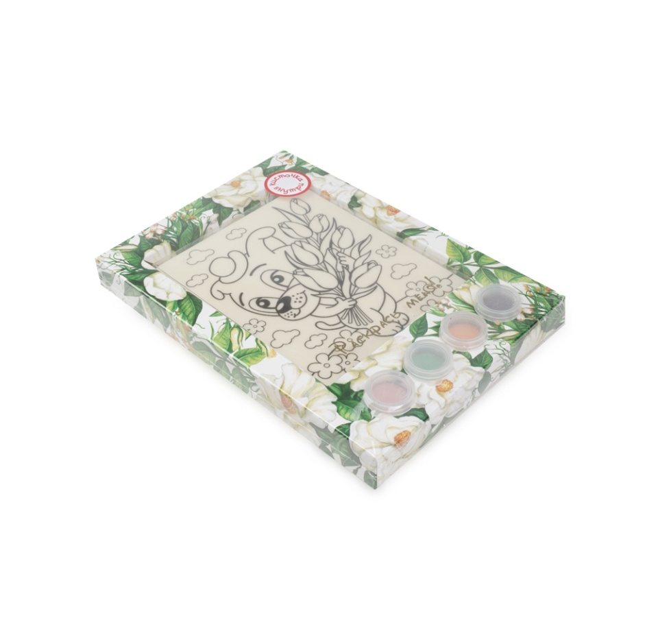 

Набор шоколада и глазури Конфаэль Раскраска Собачка 110 г