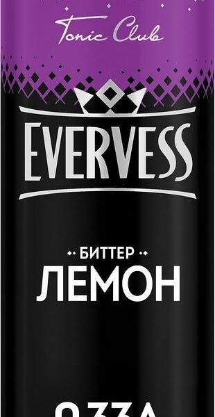 Напиток газированный Evervess Биттер Лемон 