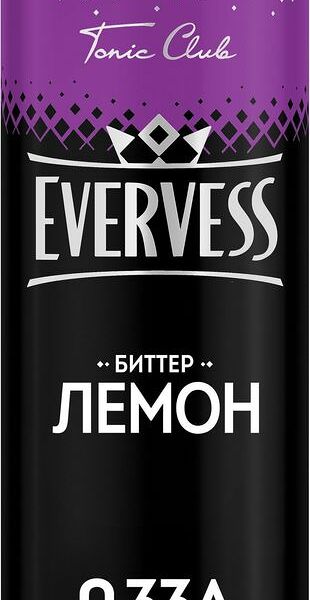 Напиток газированный Evervess Bitter Lemon