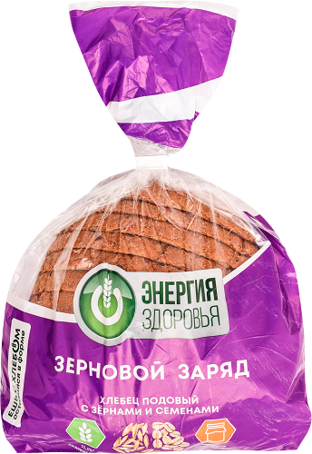 Хлебец Хлебный Дом Подовый с зернами и семенами