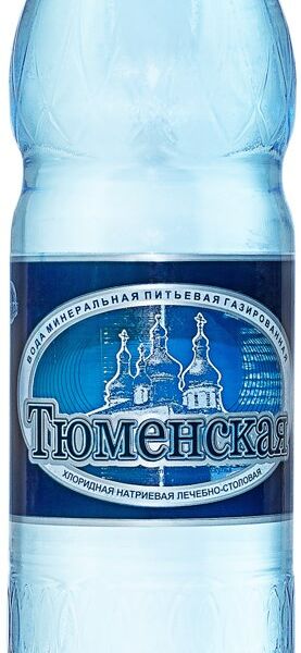Вода минеральная Тюменская газированная