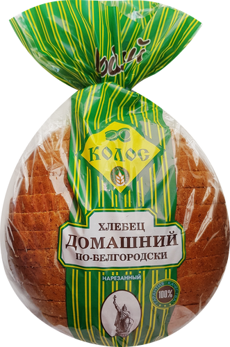 

Хлебец КОЛОС Домашний по-белгородски, в нарезке, 500г