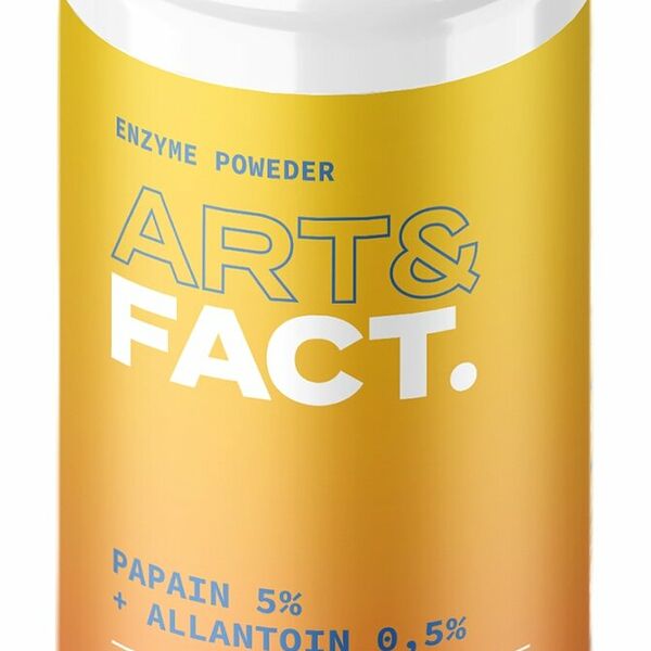 ART&FACT Пудра для умывания энзимная для всех типов кожи с папаином 5% и аллантоином 0,5 %, 70 г