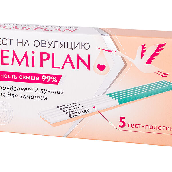 Тест на овуляцию Femiplan 5 шт