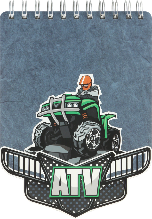 

Тетрадь ЛЕНТА KIDS А5 80л клетка на спирали Motor