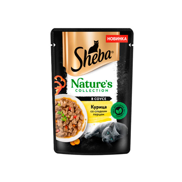 Корм для Кошек Шеба Натурес Курица с Паприкой