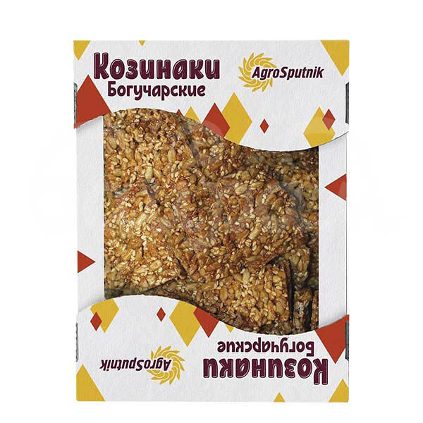 Козинак Богучарский 400гр Агро-Спутник карт/уп телевизор