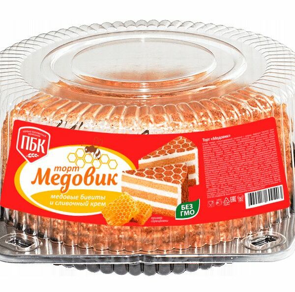 Торт ПБК Медовик, 500 г
