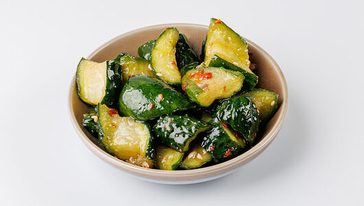 Огурцы битые по-корейски