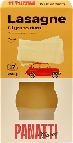 Макароны MARCO PANATTI Лазанья, 250г