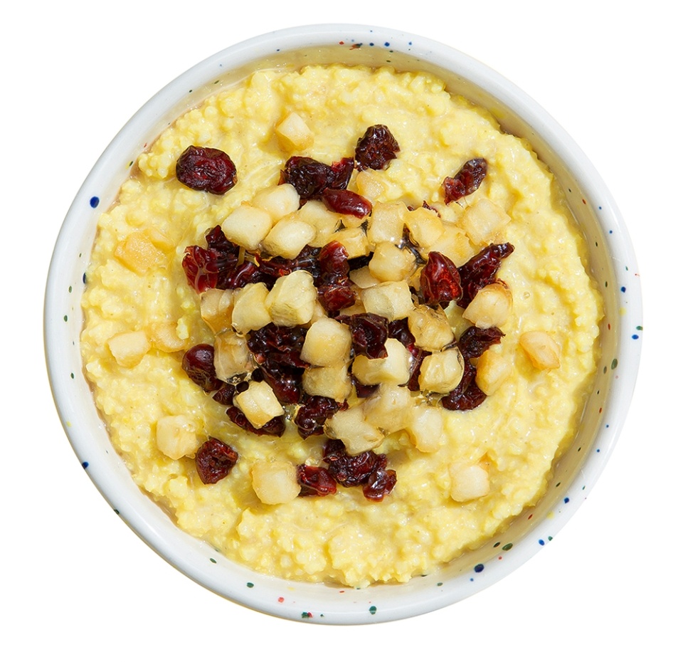 

Пшённая каша Азбука Life Pro на соевом напитке с печёными яблоками 250 г