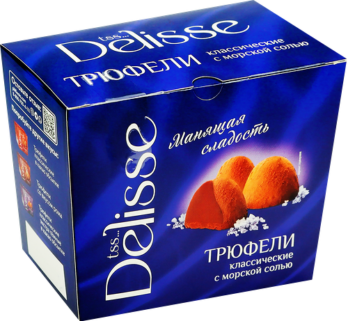 Конфеты Delisse Трюфель с морской солью