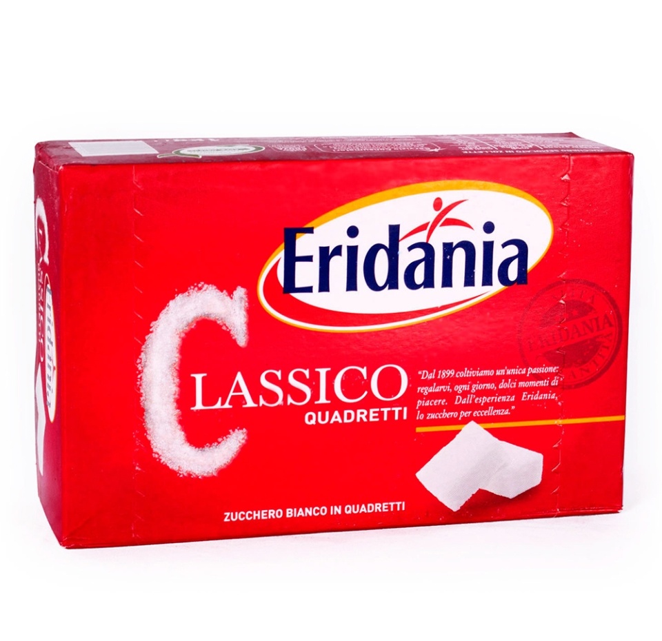 

Сахар Eridania белый кусковой классический 1кг, Италия