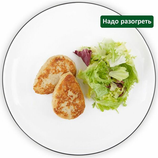Котлета из индейки жареная Шеф Перекресток