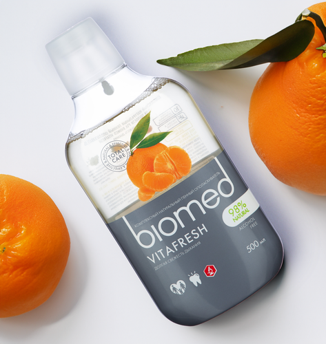 

Ополаскиватель для полости рта Biomed Vitafresh 500 мл дизайн в ассортименте