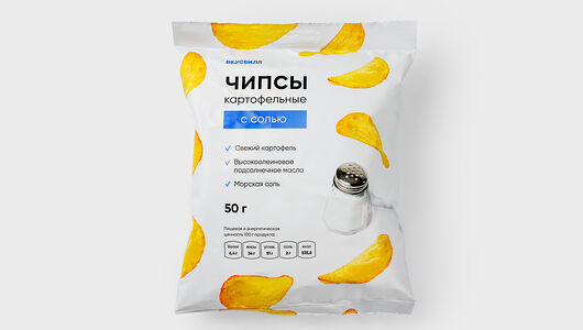 Чипсы картофельные с солью