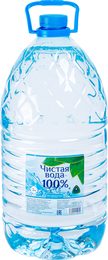 

Вода ЧИСТАЯ ВОДА негазированная артезианская
