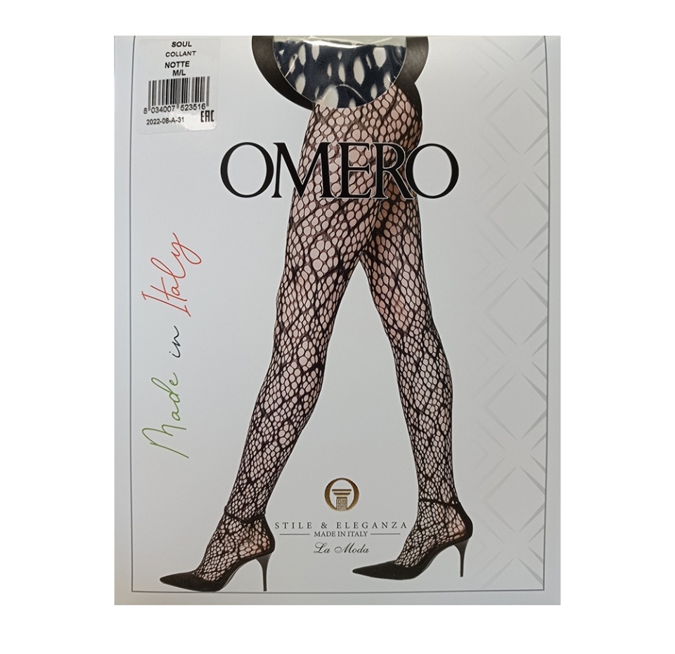 

Колготки Omero Soul цвет Notte, размер M/l, Италия