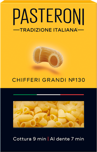 

Макаронные изделия Pasteroni Chifferi Grandi №130, 400 г