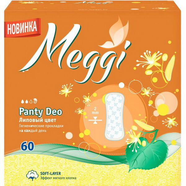 Гиг.прокладки    Панти DEO 60 Липовый цвет Арт.MEG 4861