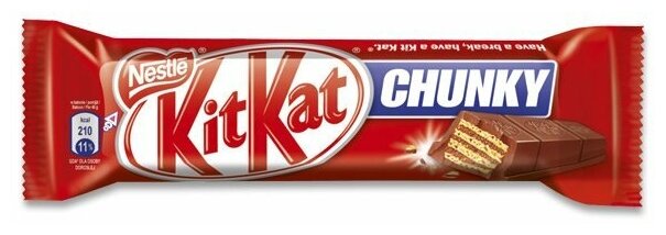 

Шоколадный батончик KitKat Chunky 40 г