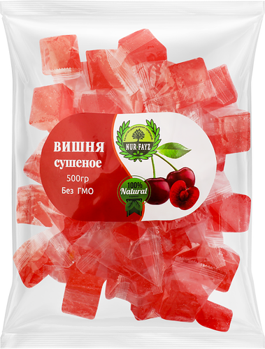 Вишня кубики, фасованная, весовая