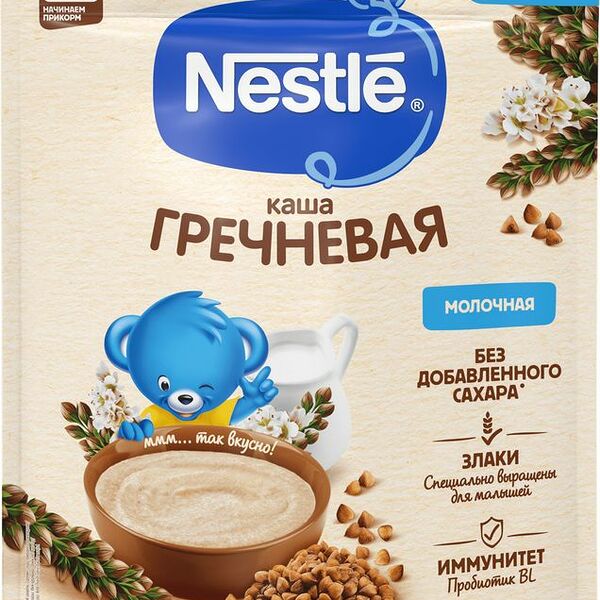 Каша Nestle молочная гречневая 200 г