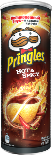 

Чипсы картофельные Pringles с острым и пряным вкусом 165 г