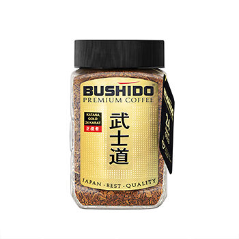 Кофе растворимый Bushido Katana Gold 24 karat