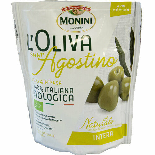 Оливки Bio Sant Agostino с косточкой ТМ Monini
