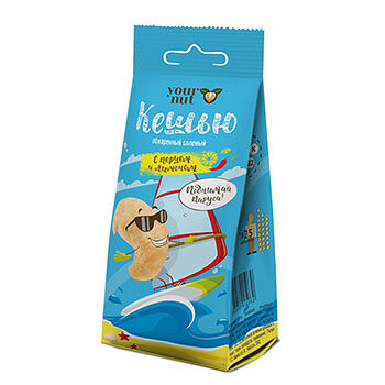 Кешью обжаренный соленый с перцем и лимоном