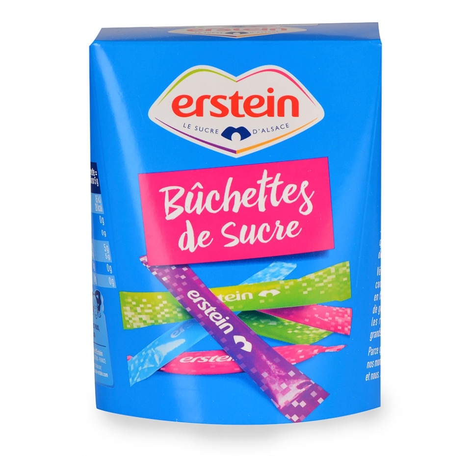 

Сахар тростниковый Erstein белый 75 стиков 375 г
