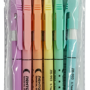 Набор шариковых ручек ЛЕНТА синий, 6шт