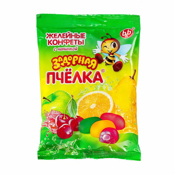 Желейные конфеты с начинкой 