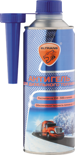 

Антигель для дизельного топлива ELTRANS, Арт. EL-1002.05, 500мл