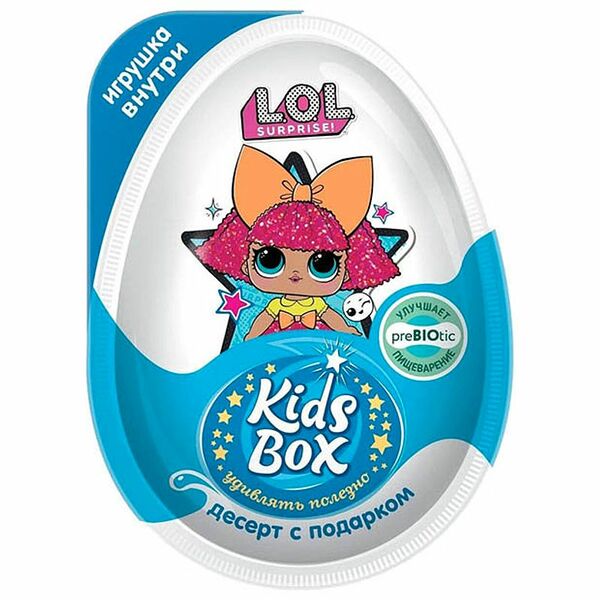 Десерт с подарком Kids Box LOL Конфитрейд Suprise в ассортименте 1 шт 20 г