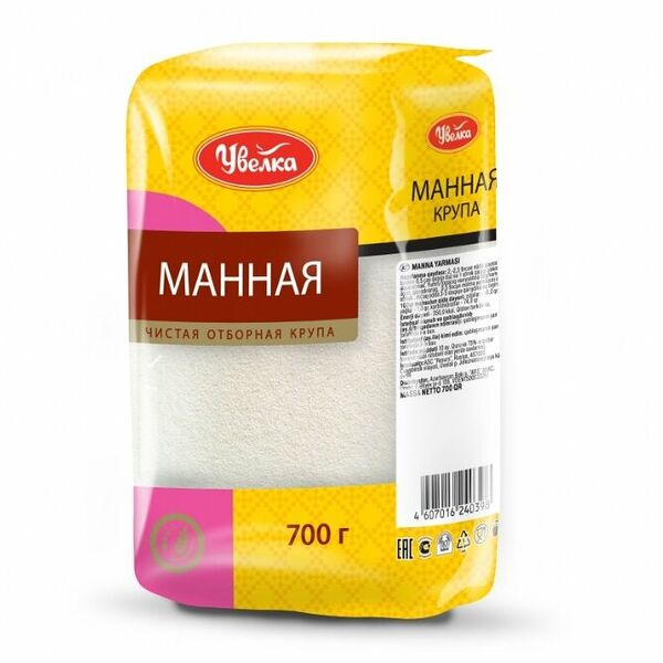 Крупа манная Увелка