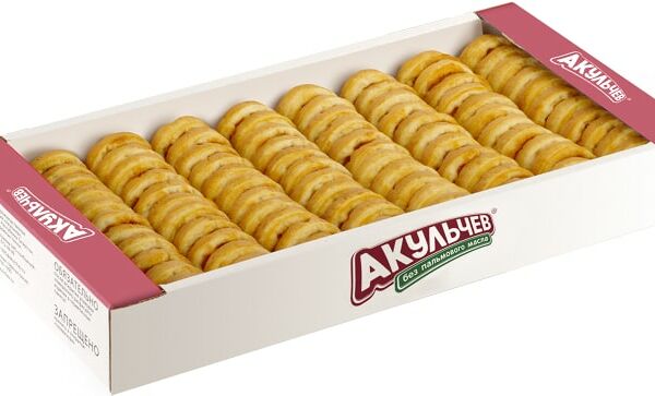 Вафли мяфли Акульчев 620 г