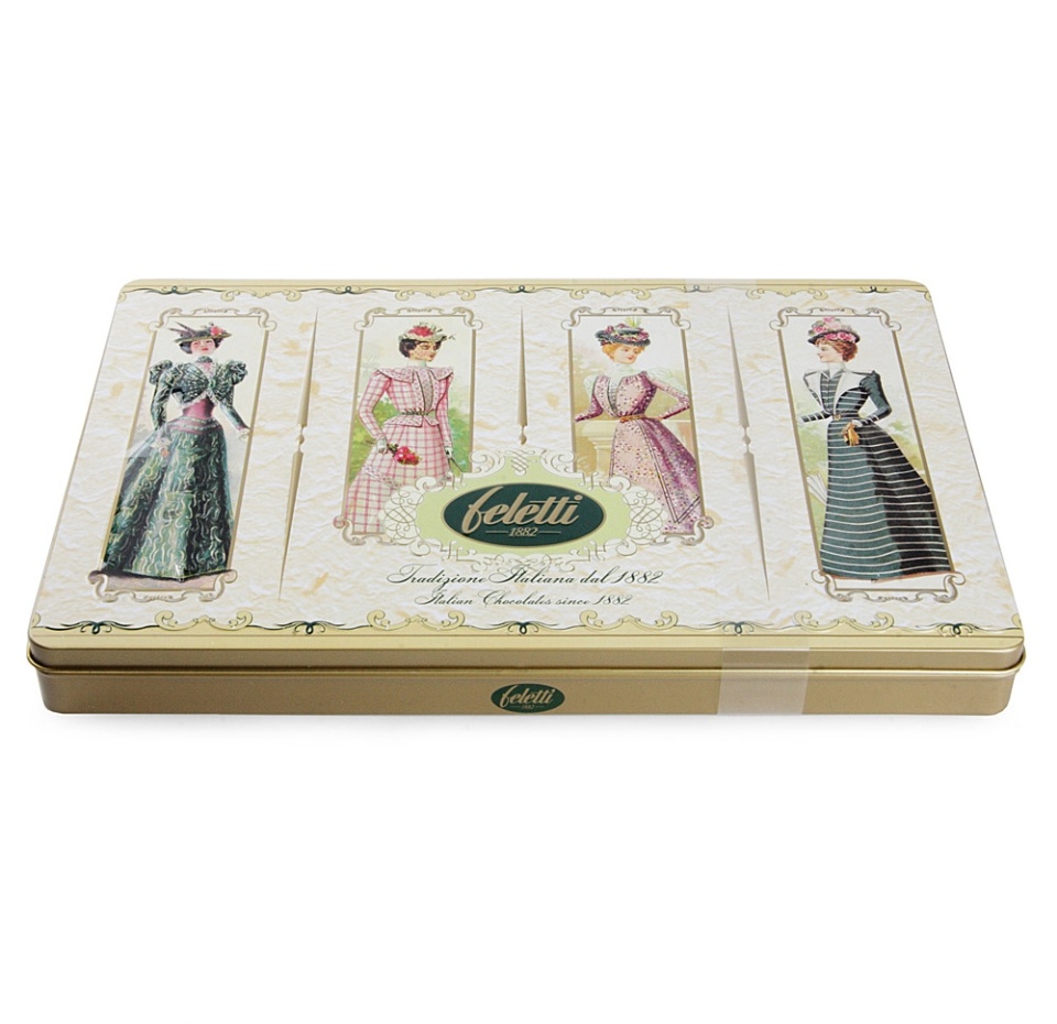 

Набор шоколадных конфет Feletti 1882 Latta Dama пралине ассорти, 400 г