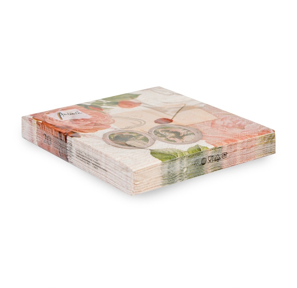 

Салфетки сервировочные Ambiente фото медальон, 33х33 см