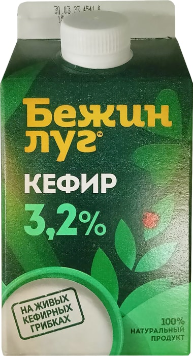 

Кефир Бежин луг 3.2% 450 мл