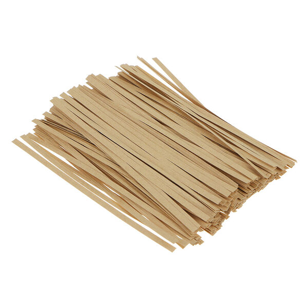 Inbloom набор садовых хомутов 200шт, 15см, d0.37мм, крафт-бумага, металл