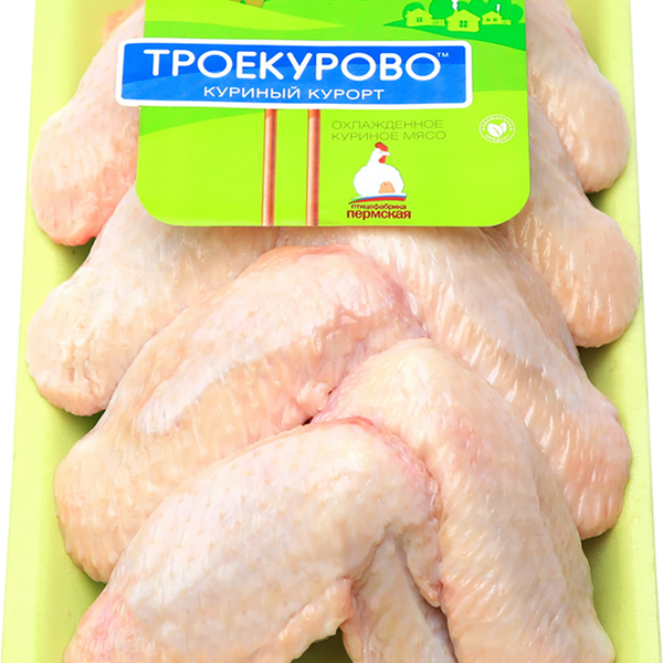 Крыло куриное ТРОЕКУРОВО охл. вес до 1.4 кг