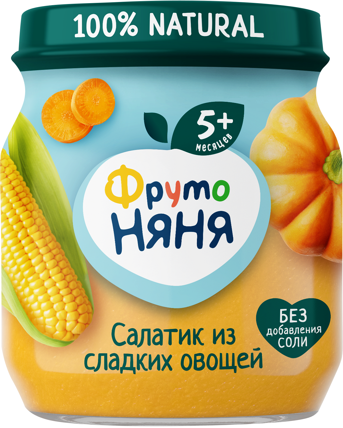 

Пюре детское Фруто Няня Салатик из сладких овощей