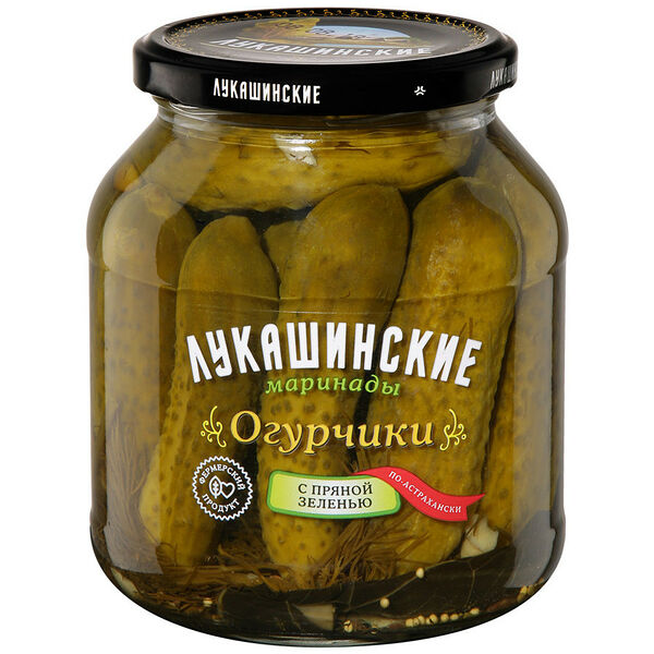 Огурчики Лукашинские По-астрахански