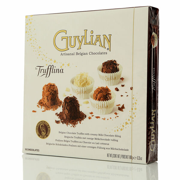 Шоколадные конфеты ла трюффлина из горького, молочного, белого шоколада с трюфельной начинкой ТМ Guylian