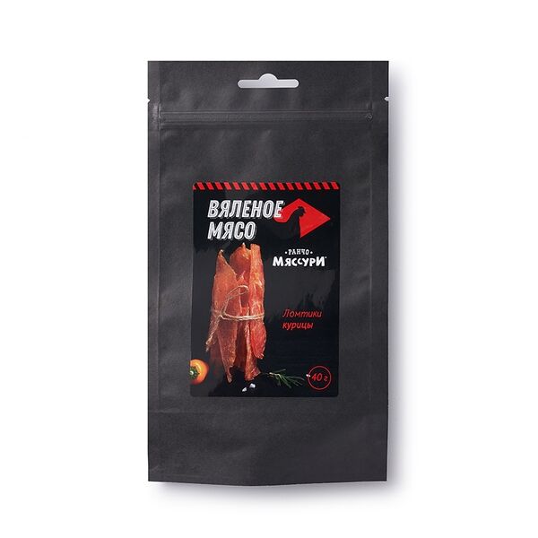 Мясо вяленое Ранчо Мяссури Ломтики курицы 50 г