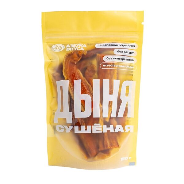 Сухофрукты Азбука Вкуса дыня сушеная