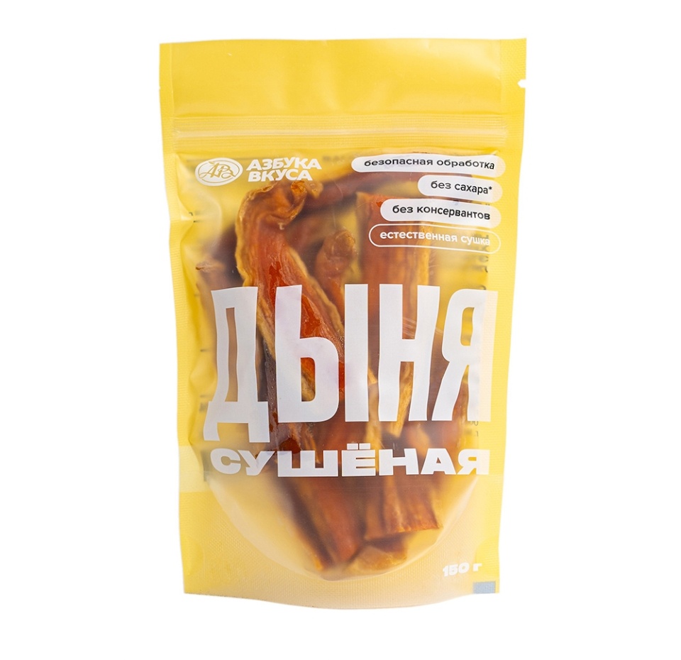 

Сухофрукты Азбука Вкуса дыня сушеная
