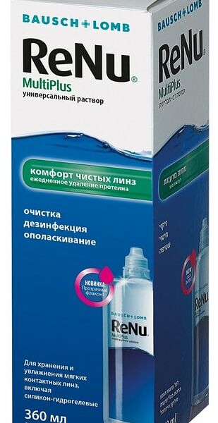 Раствор для линз ReNu MultiPlus 360 мл
